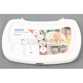 Tablette Pour Chaise Haute Prima Pappa Diner Peg-Pérego Couleur Blanc/Vert PEG-PEREGO Puériculture