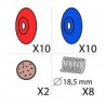 Smoby foosball parts kit 53533709