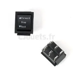 Interrupteur Marche Avant/Arrière/Stop 6/12 Volts Sans marque