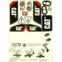 Rolly Toys Kit Adhesivo Excavadora CAT