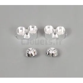Chromen uitlaatpijpen Ferrari F430 Feber