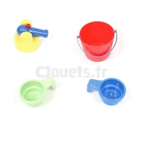 Little Tikes cañón barco pirata con tazas y cubo