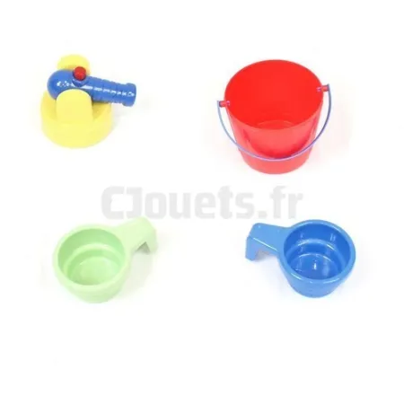Little Tikes piratenschip kanon met bekers en emmer