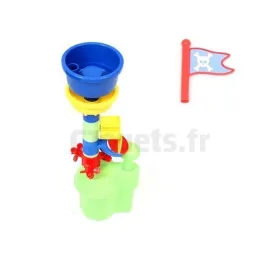 Mástil con bomba y bandera para barco pirata Little Tikes