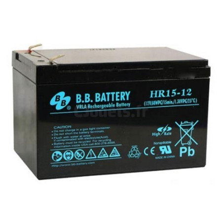 12 Volt 15Ah battery adaptable for electric vehicles