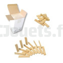 Kit 100 planchettes en bois, Jeu de construction