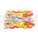 Decors Adhésif Partie 1 Lightning McQueen Feber FEBER