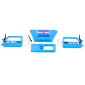 Puertas azules para Land Rover Bruder
