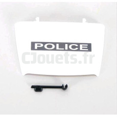 White bonnet for Jeep Wrangler Rubicon Bruder 42506