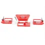 Puertas rojas para Land Rover Bruder