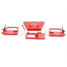 Puertas rojas para Land Rover Bruder