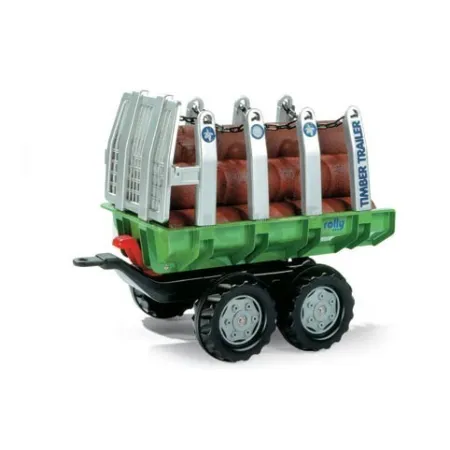Remorque forêstière basculante double essieux Rolly Toys 122158 ROLLY-TOYS