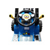 Electric Backhoe Tractor For Children 12 Volts Blue ZP1005B