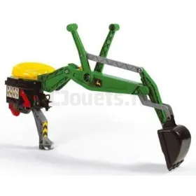 Graafmachine achteraan voor Rolly Toys tractor 409358
