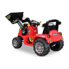 Tracteur Pelleteuse Electrique Pour enfant 12 Volts Rouge ZP1005R