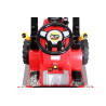 Tracteur Pelleteuse Electrique Pour enfant 12 Volts Rouge ZP1005R