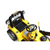 Electric Backhoe Tractor For Children 12 Volts Yellow ZP1005Y