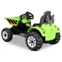 Chargeur Sur Roues Electrique Pour enfant 12 Volts Vert