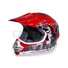 Casque Cross X-Treme Rouge Pour enfant PR001774201