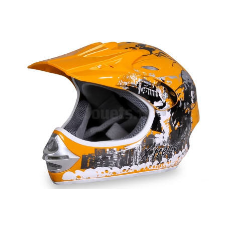 Prilba Cross X-Treme Yellow Pre deti