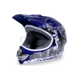 Cross X-Treme Helm Blauw Voor kinderen