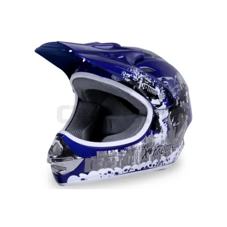 Casque Cross X-Treme Bleu Pour enfant