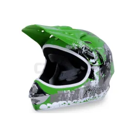 Cross X-Treme Helm Groen Voor kinderen