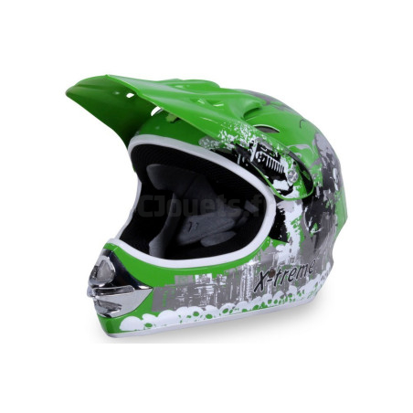 Cross Helmet X-Treme Green For children