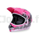 Casque Cross X-Treme Rose Pour enfant