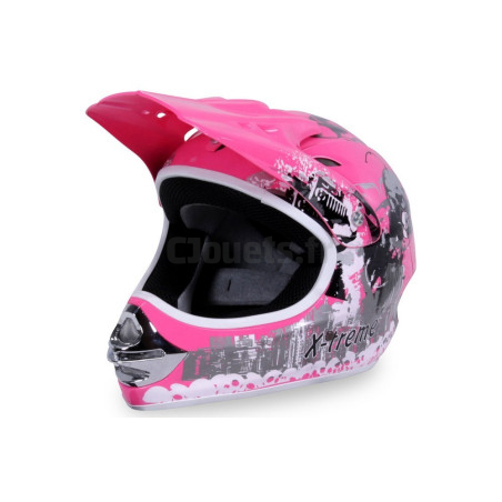 Cross Helmet X-Treme Pink For children