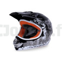 Casque Cross X-Treme Noir Pour enfant