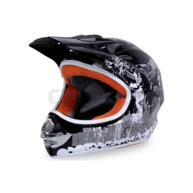 Casco Cross X-Treme Negro Para niños