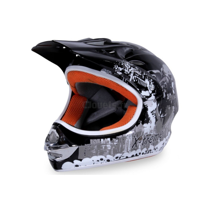 Casque enfant cross XTRM - orange