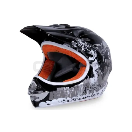 Casque Cross X-Treme Noir Pour enfant