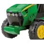 John Deere Ground Force Tractor Eléctrico + Remolque para Niños,...