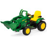 Detský 12 V elektrický zemný nakladač John Deere...