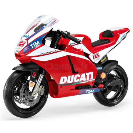 Ducati GP Elektromotorrad für Kinder 12 Volt Peg-Pérego