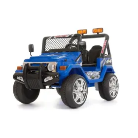 4x4 eléctrico para niños 12 voltios Azul Con mando a distancia para padres