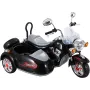 Side-car Electrique Pour enfants 12 Volts Noir