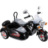 Electric Sidecar For Children 12 Volts Black 138N