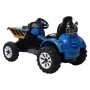 12 Volt Blauwe Elektrische Kinderlader Op Wielen