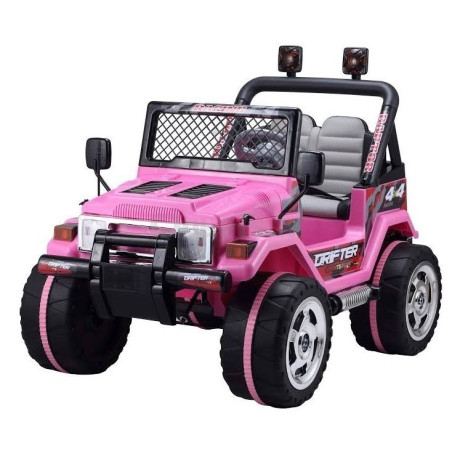 Electric 4x4 for Children 12 Volts Pink With parental remote control