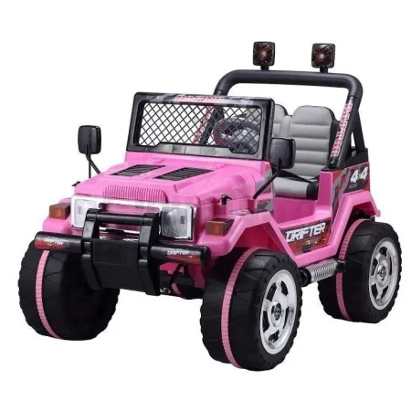 elektrische 4x4 voor kinderen 12 Volt Roze Met ouderlijke afstandsbediening