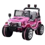 elektrische 4x4 voor kinderen 12 Volt Roze Met ouderlijke afstandsbediening