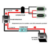 Kit de puissance pour véhicules 12 Volts vers 24 Volts KIT/12