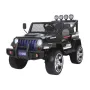 Monster Jeep 4x4 Eléctrico Niño 12 Voltios Negro con...