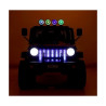 Monster Jeep Electric 4x4 For Children 12 Volts Black with Parental Remote Control MJEEP/NOIR