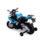 BMW S1000RR 12 volt elektrische kindermotor blauw/zwart
