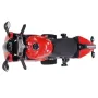 Elektrische motorfiets voor kinderen 12 volt rood