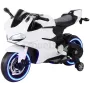 Moto Electrique Pour enfant 12 Volts Blanc